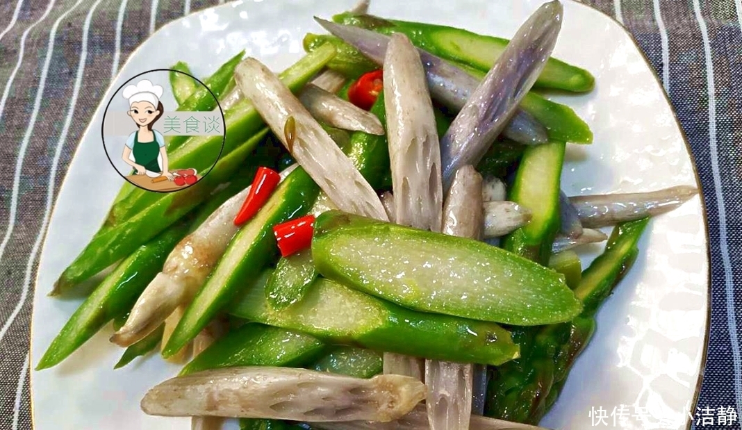 清肠|此两样素菜一起炒,清脆爽口,清肠刮油,胃肠都舒服,做法还简单