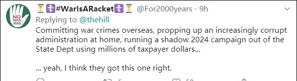  人类|蓬佩奥称“中国央视说我是人类公敌” 网友：没说错