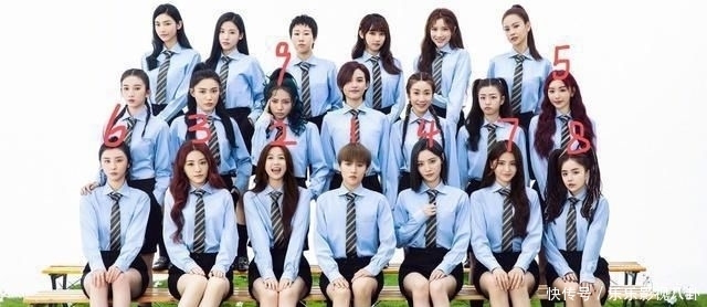 前九|青你2毕业照又来了!除了刘雨昕稳坐C位,其他前九的位置遭质疑