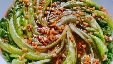 莴苣|京酱肉丝的莴苣看起来很简单,但事实上,整道菜都浪费了