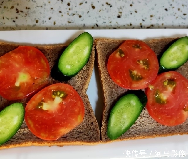  家庭版|家庭版三明治，快手早餐，营养丰富