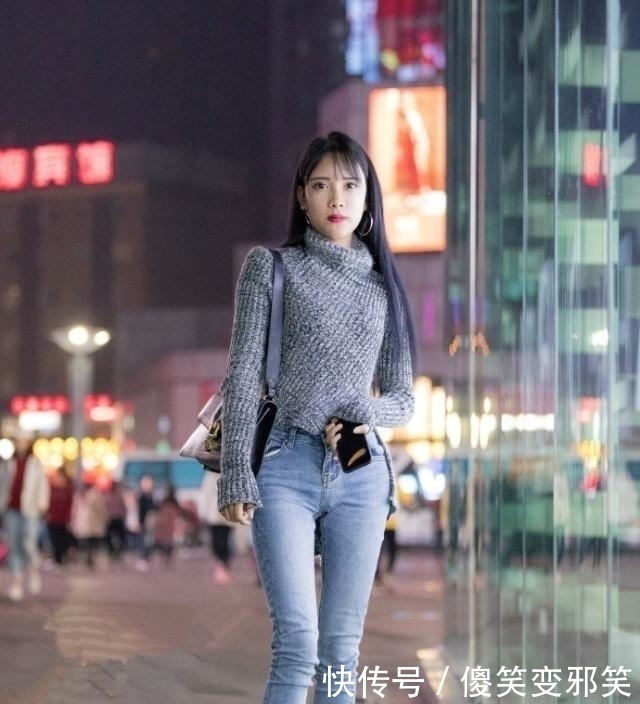 妹子|街拍:妹子穿着整洁时尚,散发迷人性感的气质