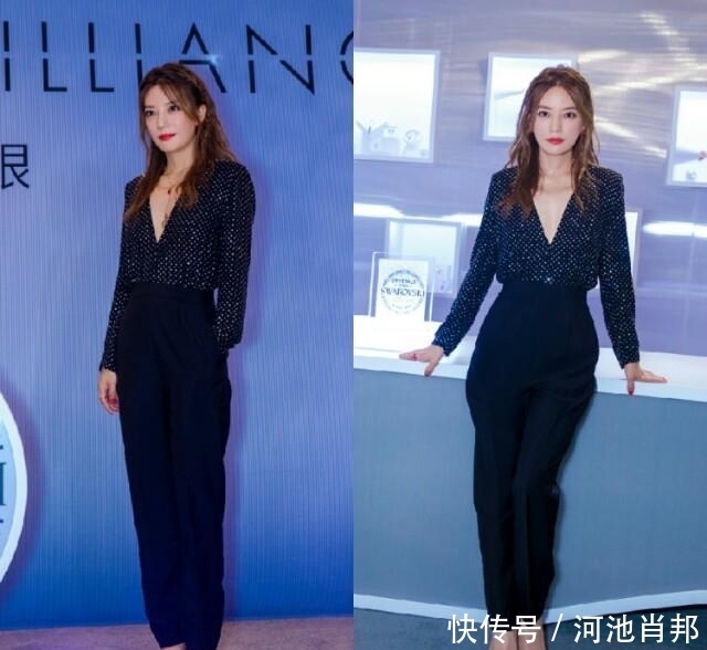 少女|42岁赵薇活动竟换少女风,穿红色纱裙配涂鸦帆布鞋,依旧少女样