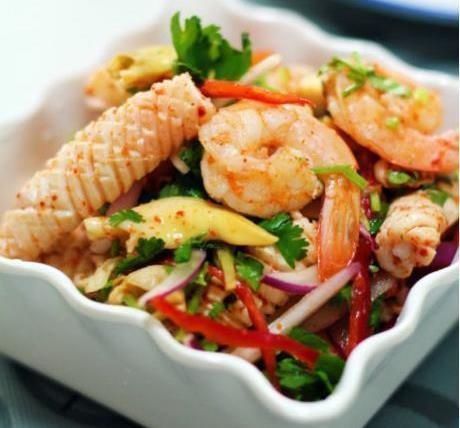 彩色|美食优选彩色豆腐,剁椒鱼头,杂拌海鲜的做法