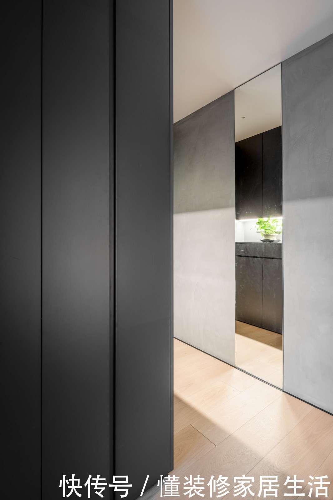  开放式|上海小姑娘的100㎡新家，全屋开放式布局，入户第一眼，就着迷了