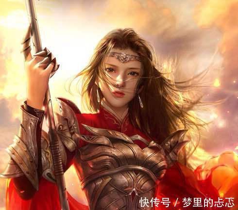 女将军|古代女将军排行榜，没有花木兰穆桂英，第一名是不折不扣的战神！