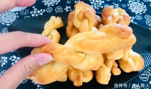 面团|一碗面粉一个鸡蛋,教你在家做麻花,外酥里香