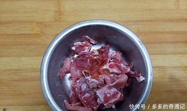 肉片|老厨师醉了说不管什么肉,要多放一勺,滑嫩可口,不粘锅