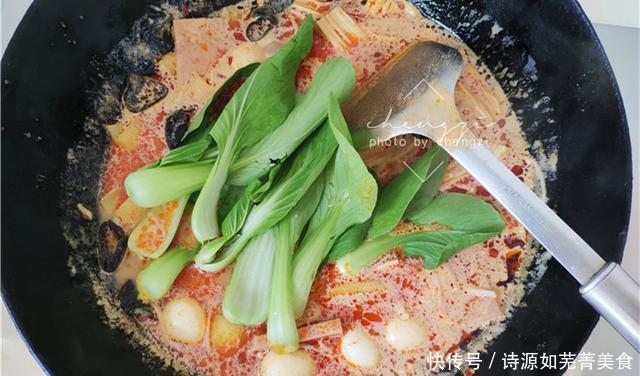 我家|网红麻辣烫做法,多加两样,味道香浓又入味!天冷我家一周吃2次