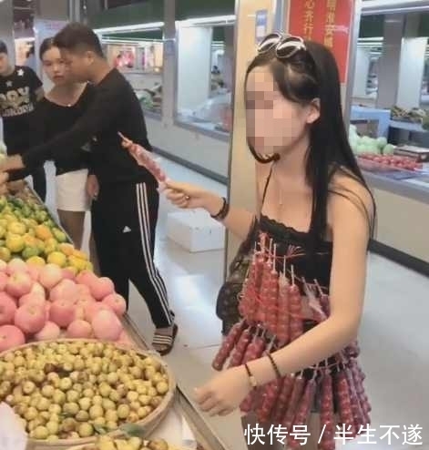 不正经|女子穿着很“不正经”的走在街上，想红想疯了！