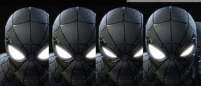 细节|蜘蛛侠和钢铁侠合体后黑化了?新战衣曝光,眼部细节满分