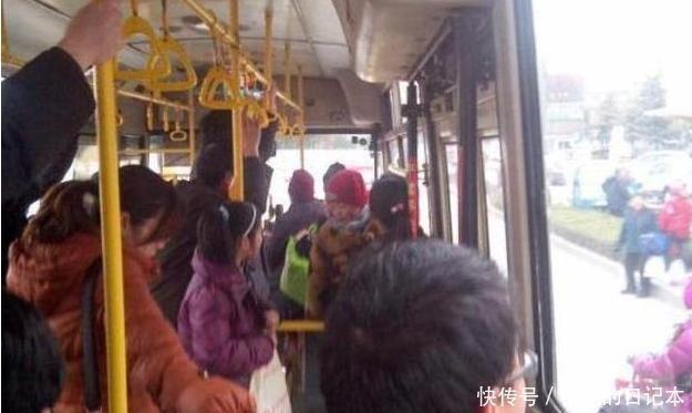 让座|6岁男孩公交车上逼孕妇让座,司机听他的理由马上停车你下车