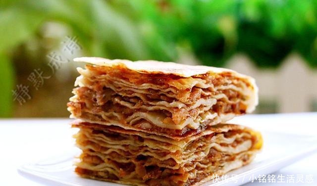 千层肉饼|自从学会千层饼这个做法，家里三天两头就要吃一次，雷打不动