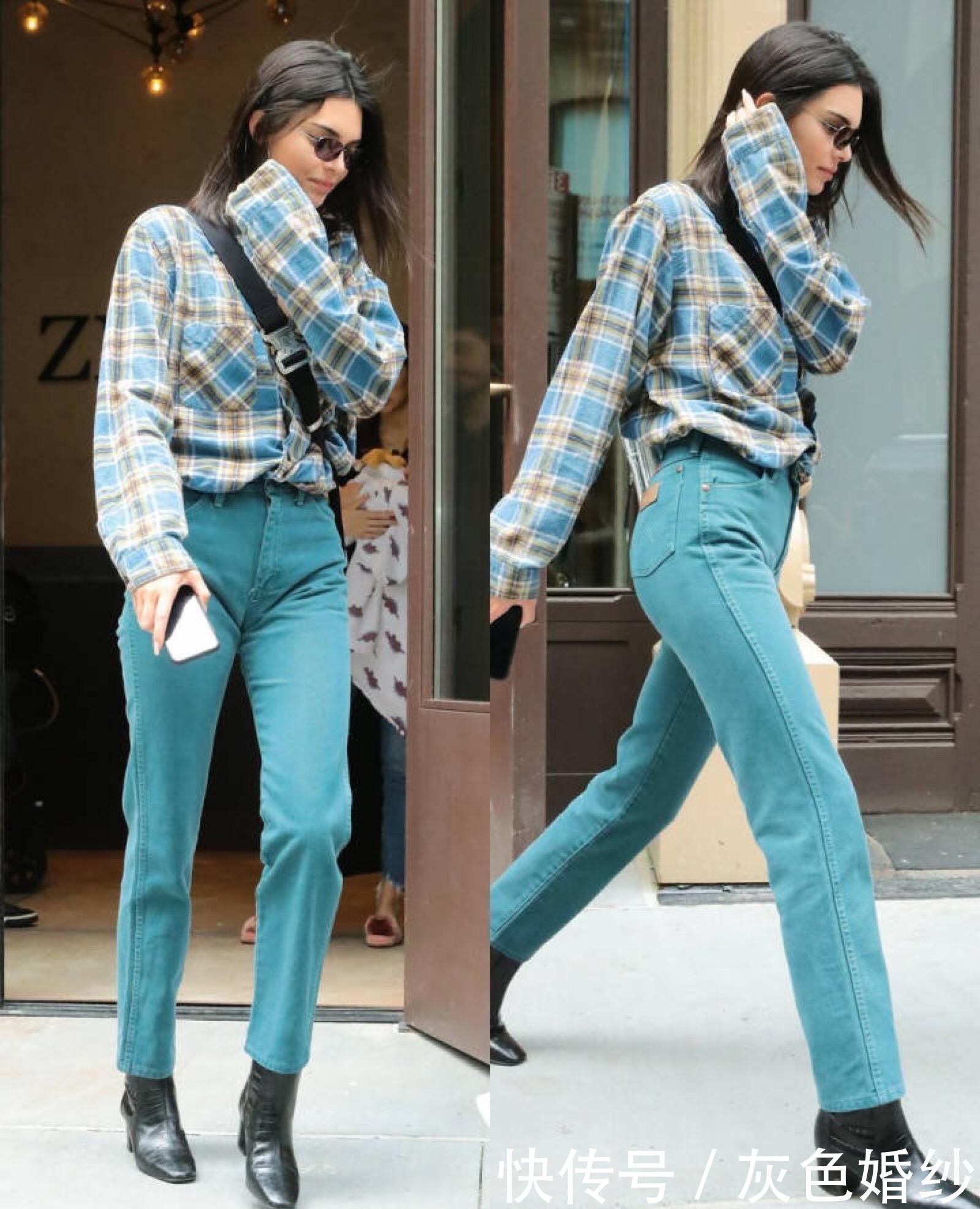 美爆|平胸穿衣就不能时髦了?就是这位姑娘衣品超级高,街拍美爆了!