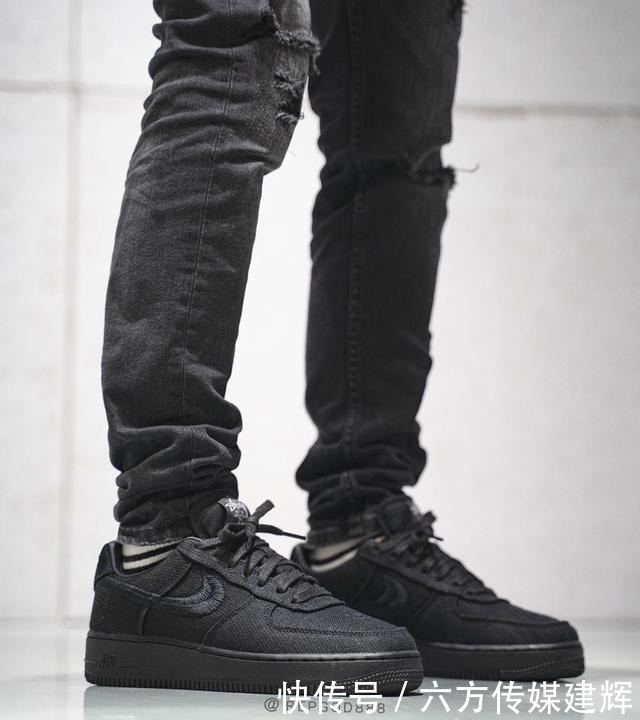 AF1|Stussy x AF1上脚果然香!两双配色你怎么选