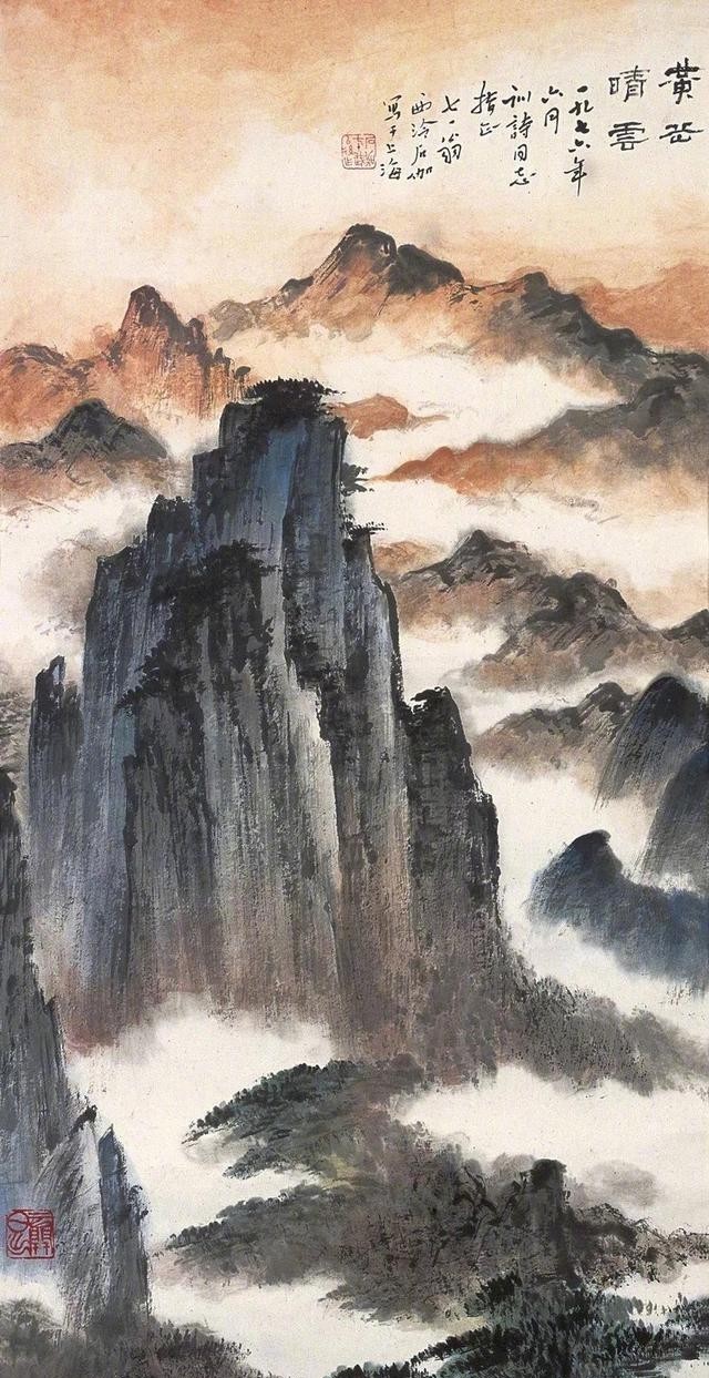 申石|申石伽山水:融通南北,笔墨精到