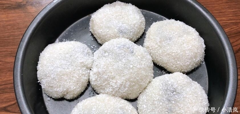 油炸|糯米粉别用油炸了,筷子搅一搅,不加一滴水,吃着不腻特别香