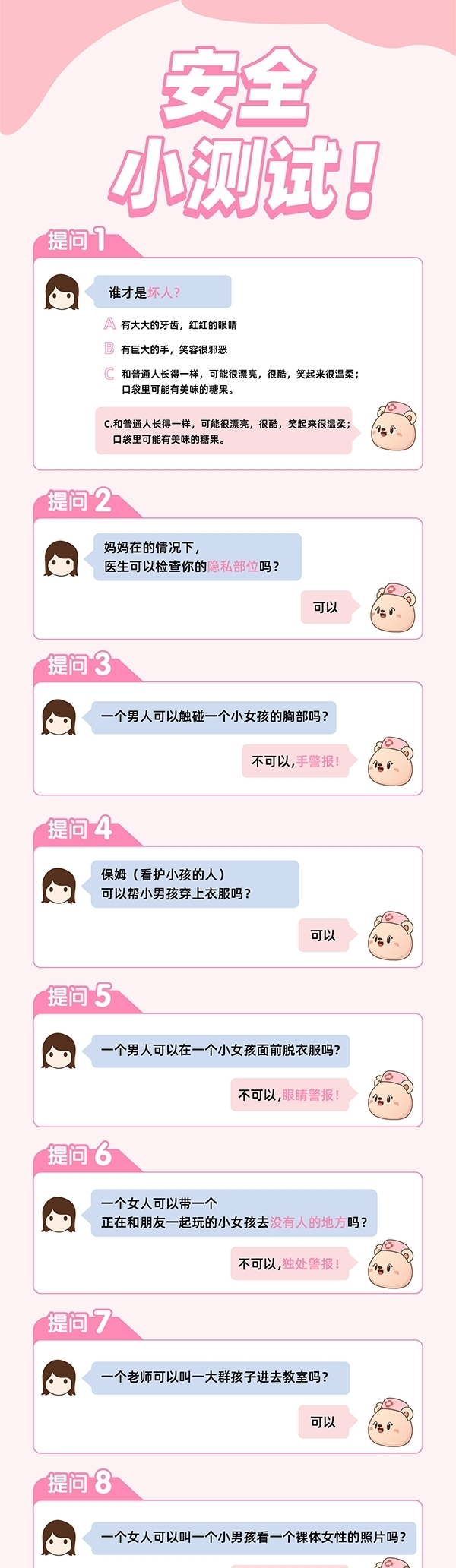 保护自己|家长预警！“怎么保护你自己？”是每一个孩子必须知道的事情！