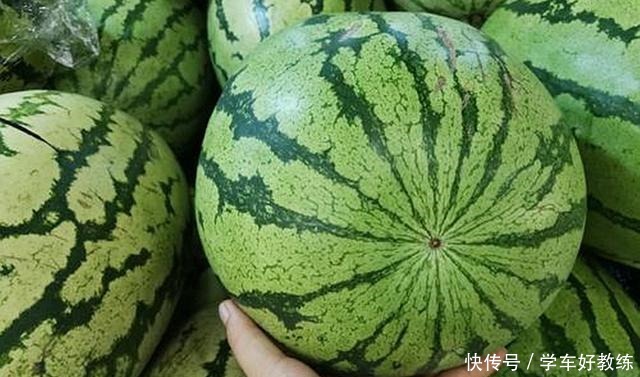 卷曲|买西瓜时怎么挑专捡“母西瓜”拿就对了,老板看了都不敢忽悠你