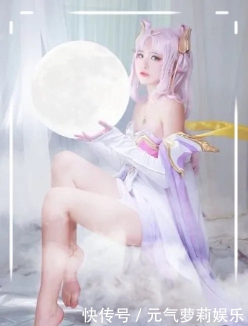 淋漓尽致|00后美女COS嫦娥,身材优势体现得淋漓尽致,网友:要和“后裔”抢媳妇