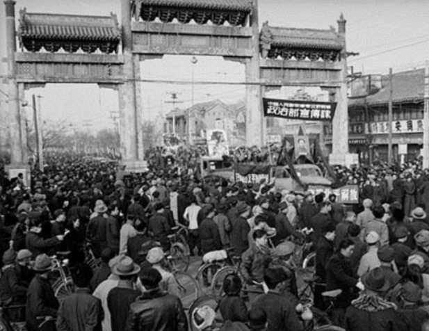  解放|北平和平解放老照片
