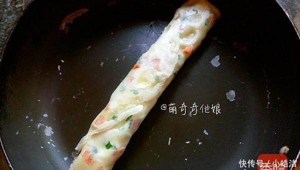 分钟|8分钟粗粮早餐饼,拌好面糊就能烙,吃过一次,天天想做,特简单