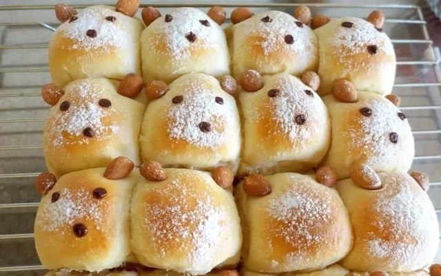 搅拌|挤挤小熊包,简单造型就是那么可爱,尤其是小孩子会特别喜欢