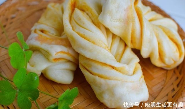 发酵|教你蒸花卷的简单方法,一次发酵省时又省力,早上加热就能吃