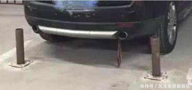 凯迪拉克|不留电话乱停车,凯迪拉克被关进“牢房”,物业都不管