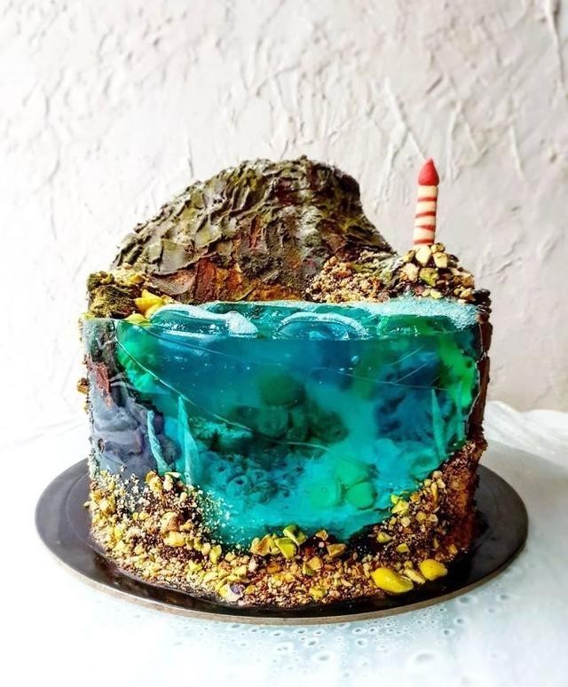 照片|15张“天堂”蛋糕照片:艺术家做蛋糕,好看比好吃更重要