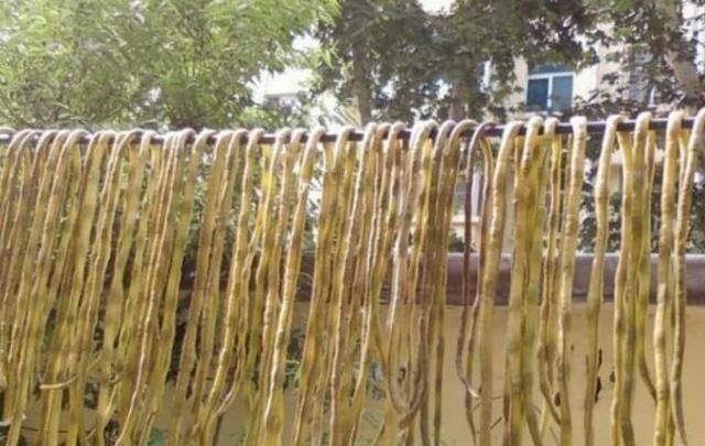 炖着|农村的这些蔬菜可以晒干了,留着冬天炖着吃,你吃过有哪些