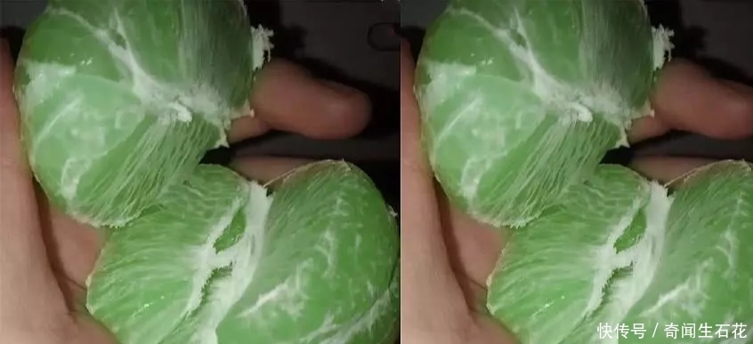 败给|最近火了“绿色食品”,忍了旺仔、草莓,却败给了橘子,网友:这什么玩意儿?