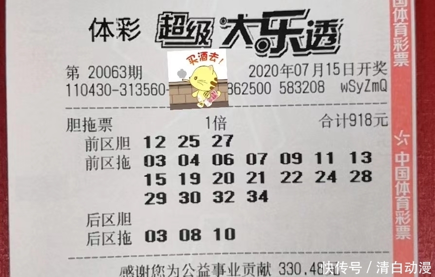 体彩|第20063期体彩超级大乐透，彩民要保持善良的本初，行善积德很好