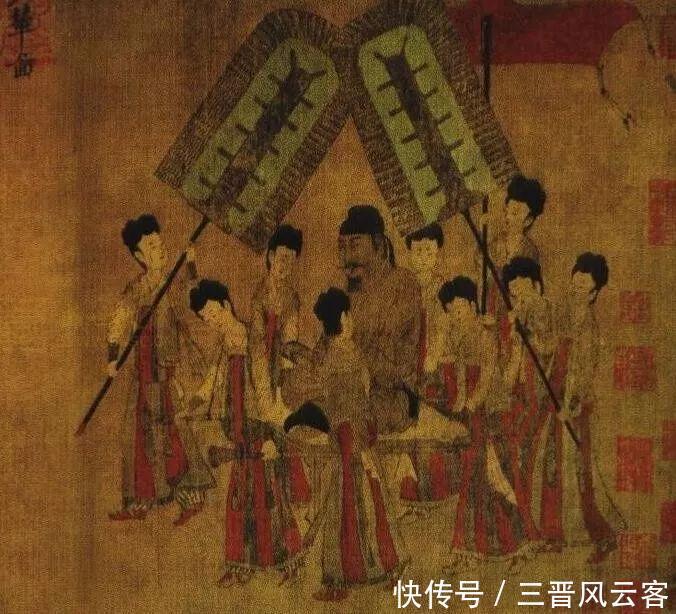 五明扇|古代皇帝上朝、出行的时候，身后为什么总有两个“大扇子”？