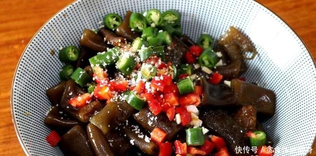 植物|这种海洋植物你吃过吗教你凉拌着吃,口感爽脆