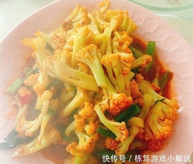 适合|家常素菜菜谱,素炒花菜,简单美味营养,适合夏天,动手吧