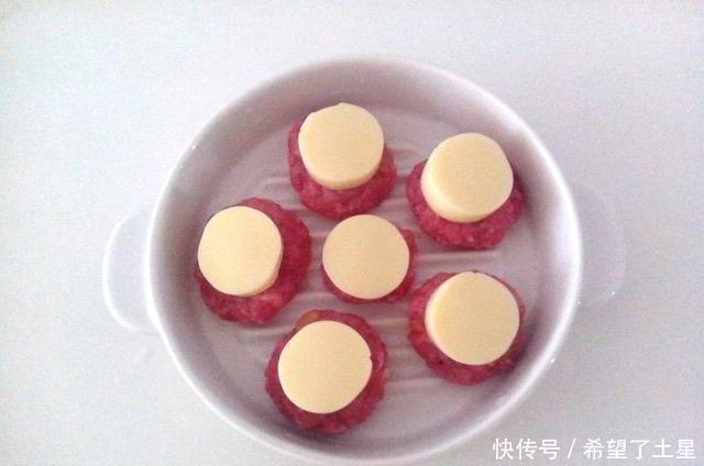 多汁|鲜贝玉子蒸肉饼肉质嫩滑多汁,爽滑可口吃不腻,比饭店的还好吃