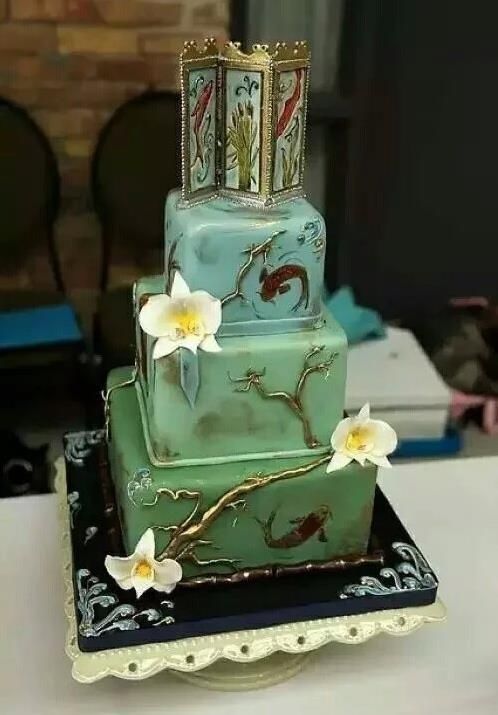 中国|这才是中国该有的蛋糕,美爆了,你舍得下口吗