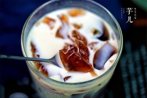 咖啡|自制咖啡奶冻,冰爽Q嫩,香味浓郁,美味零添加,秒杀街边冷饮店