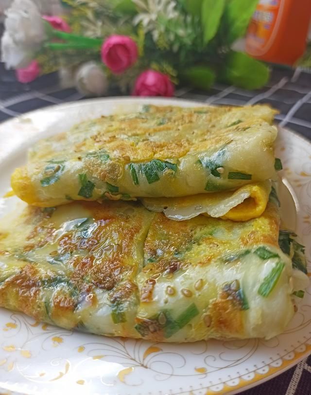  松软|好吃的早餐饼做法，松软可口，营养美味，5分钟出锅，凉了也不硬