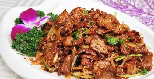 孜然|孜然炒肉,和馒头夹在一起吃,好吃到停不下来