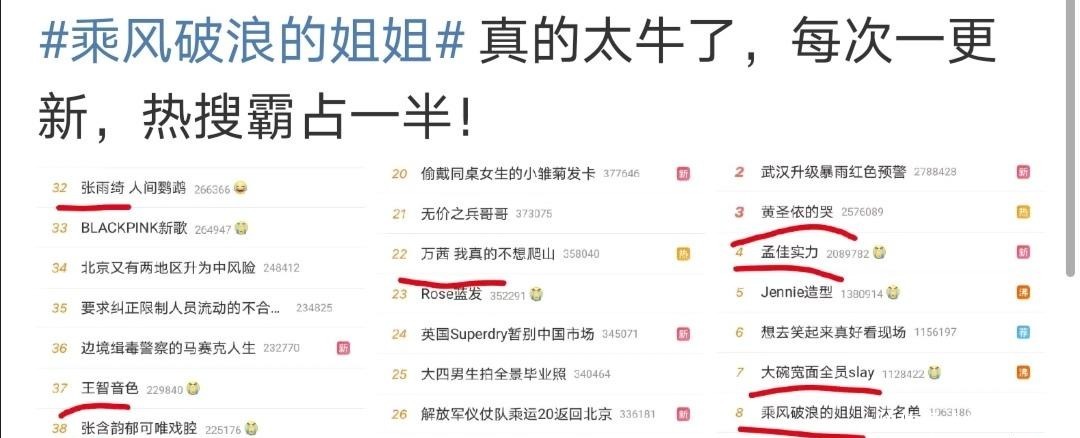 宁静|《浪姐》首场淘汰名单!黄圣依“哭”上热搜,宁静大型真香第一人