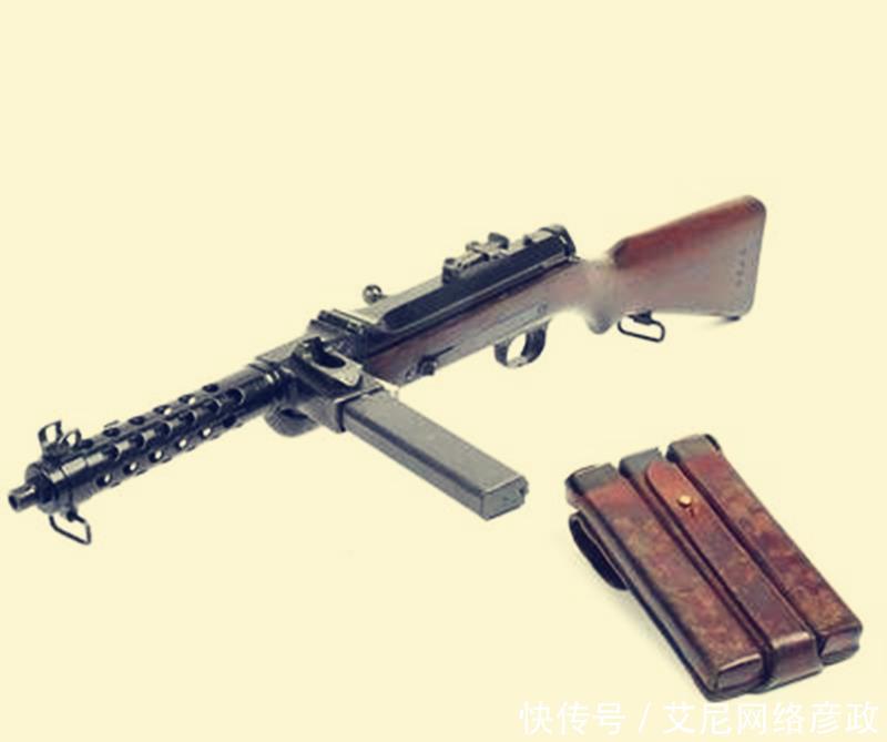 德国|二战德国“凶器”之MP35冲锋枪设计独特,党卫军曾大量装备