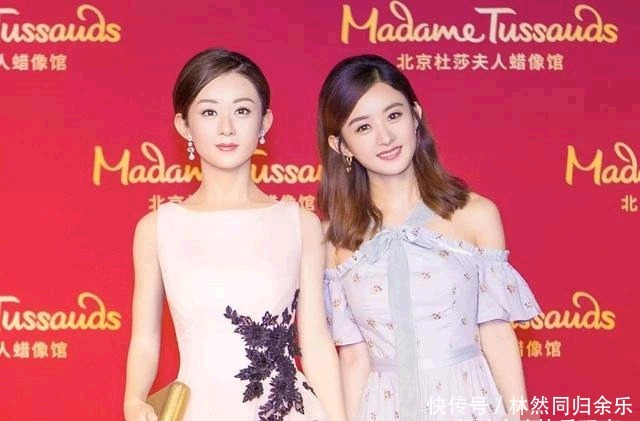唐嫣|看明星和蜡像的对比,唐嫣、陈伟霆、赵丽颖、张一山,以假乱真