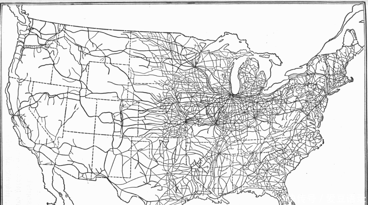 美国|如今衰落的美国铁路,如何塑造了现代美国?