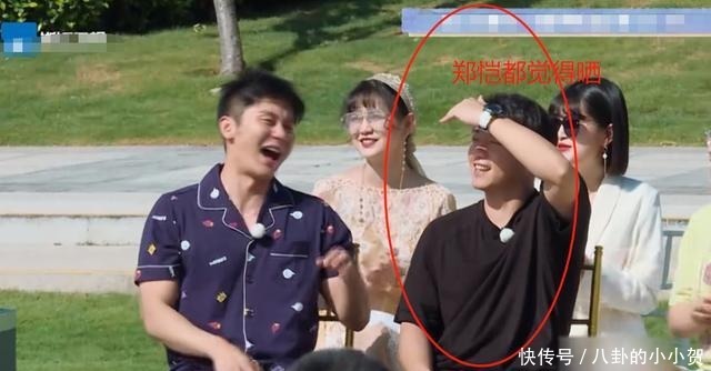  露天|《跑男》露天录节目，baby站在太阳底下，张翰的做法也太绅士了吧