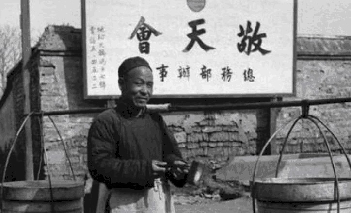 小吃|老照片:清末街头一百年前的小吃,那时候的是不是非常美味?