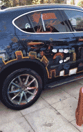 GIF|搞笑GIF：这样就不会打滑了吧？