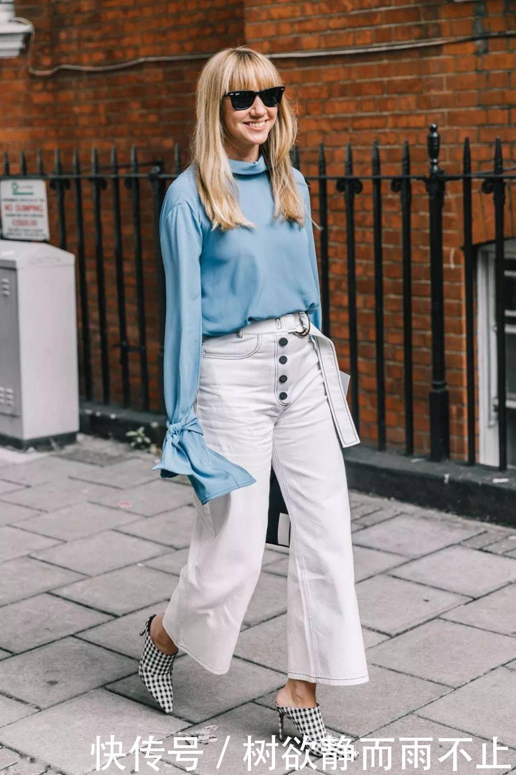  奶奶裤|别再穿阔腿裤了，2020最流行的4条裤子长这样