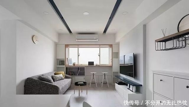  客厅|客厅没阳台怎么办？这样设计比有阳台好看N倍！